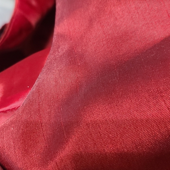 Jessica Howard Womens Special Occasion Dress Reddish Burgandy Ruffly Sz 22W EUC - Picture 11 of 11